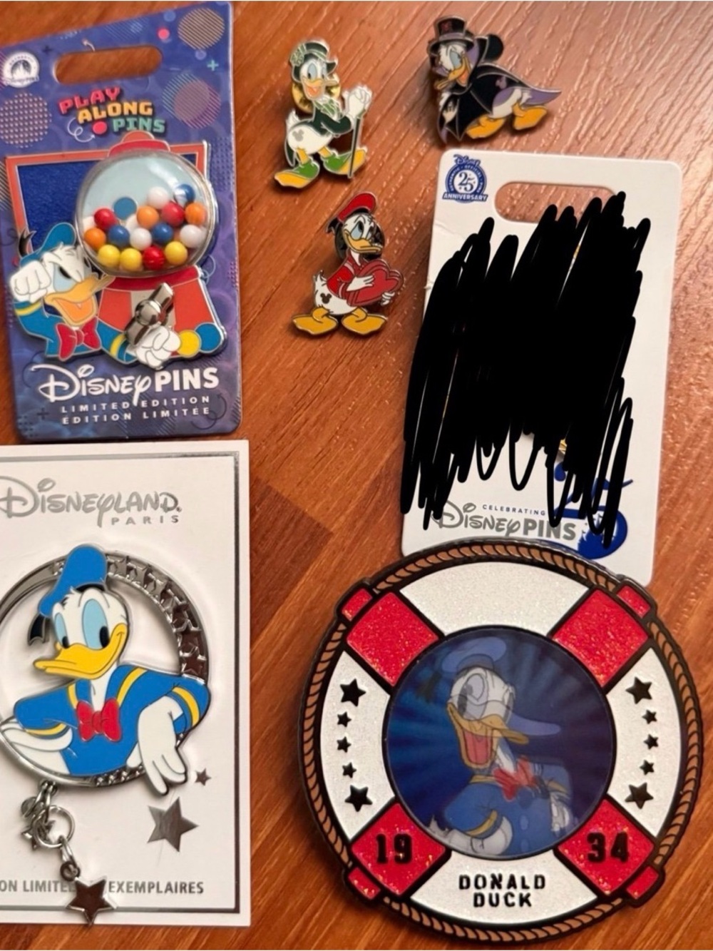 Disney Donald Duck Enamel Disney Pin Bundle